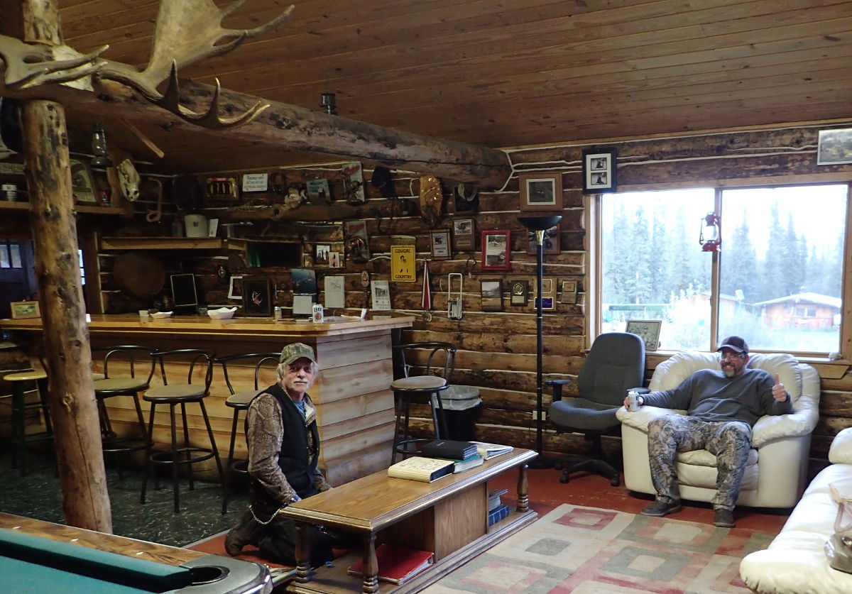Hunting Lodge, Ellis Big Game Guides, Nabesna, Alaska.